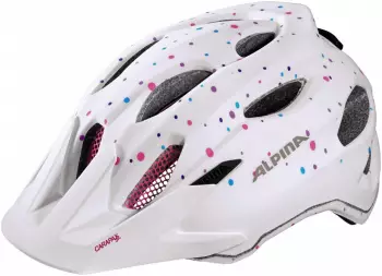 white-polka-dots: Alpina Sports Carapax Jr.