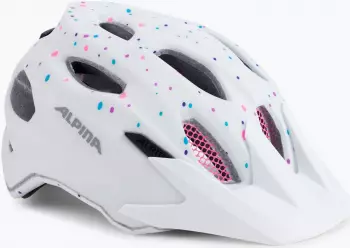 Alpina Sports Carapax Jr. white-polka-dots – Optimale Belüftung und Komfort