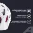 Alpina Sports Carapax Jr. white-polka-dots