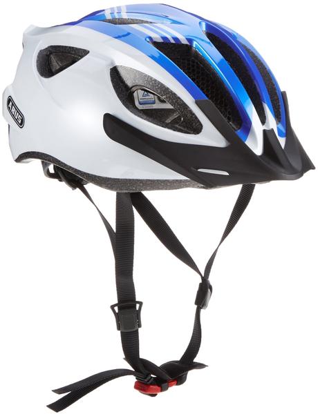 ABUS S-Cension Helm blau-weiß