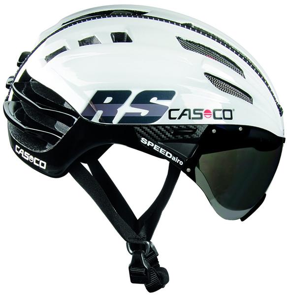 casco Speedairo Rs Fahrradhelm, Weißschwarz, M (54-59 cm)