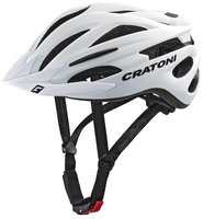 Cratoni 289176, Cratoni Pacer Mtb Helmet Wei&szlig; L-XL White Matt