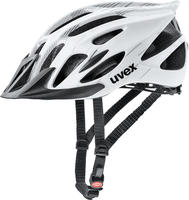 Uvex 41096605700115, uvex Flash Fahrradhelm (57-61 cm, 01 white/blue)