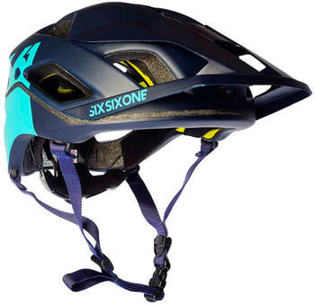 SixSixOne Evo AM Patrol black-navy