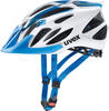 UVEX flash Fahrradhelm 52, WHITE BLUE MAT, Vororder