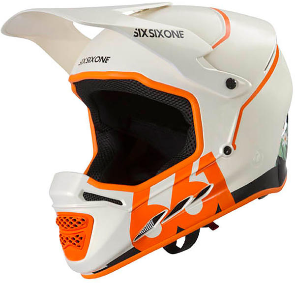 SixSixOne Reset Helmet white