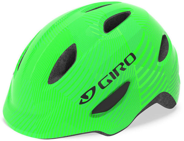 Giro Scamp MIPS Youth green-lime lines