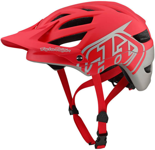 Troy Lee Designs A1 MIPS red-silver