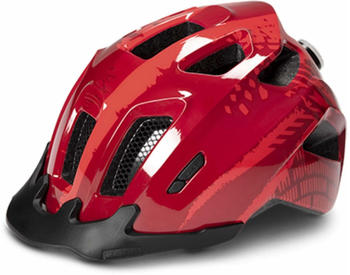 Cube ANT Helmet red splash