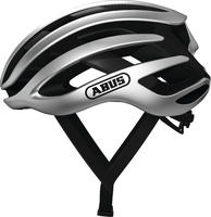 ABUS 817silver-xx, ABUS AirBreaker Fahrradhelm gleam silver Silber