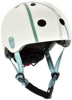 Scoot & Ride Kids helmet blueberry – Durchdachte Belüftung für aktive Fahrten