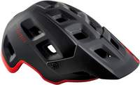 MET 3HM124CE00LNR1, Met Terranova MIPS Trail MTB Helm Schwarz / Rot Rot/Schwarz