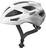 ABUS 10087234-01, ABUS Helm MACATOR white silver L Gr&ouml;sse: L|Designfarbe: white