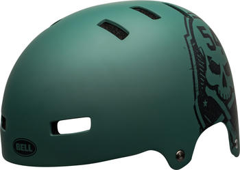Bell Helmets Bell Local helmet matte green/black scull