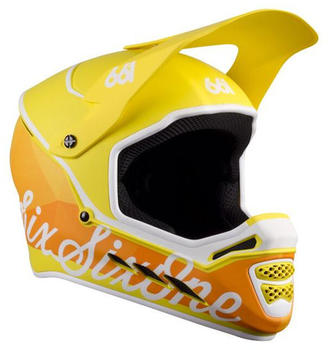 SixSixOne Reset Full-Face helmet geo citrus