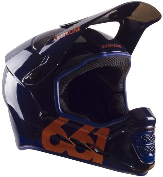SixSixOne Reset Full-Face helmet midnight copper