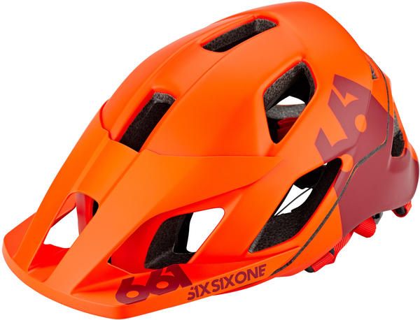 SixSixOne EVO AM Patrol helmet autumn orange