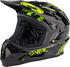 O'Neal Backflip helmet Zombie black/neon yellow