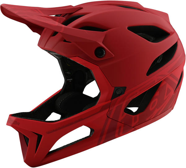 Troy Lee Designs Stage MIPS helmet stealth red