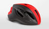 MET Strale helmet black/red panel