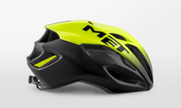 MET Rivale helmet black/shaded safety yellow