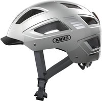 ABUS 86914/6, ABUS Hyban 2.0 LED Fahrradhelm Signal Silver Silber
