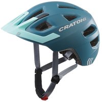 Cratoni 707817/111618F2, Cratoni Maxster Pro Junior Helmet Blau S-M Kinder Steel /
