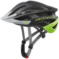 Cratoni Fahrradhelm Agravic black-lime matt