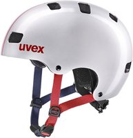Uvex 41481905703010, uvex Kid 3 Kinder-Fahrradhelm (51-55 cm, 30 race silver)