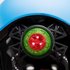 Melon Helmets Melon Toddler (44-50cm) Design rainbow green