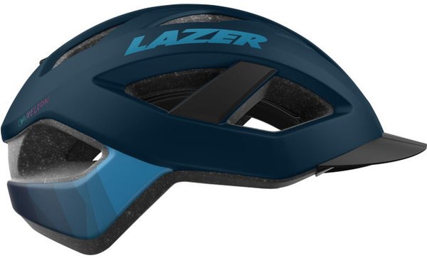 Lazer Cameleon Helm mit Insektenschutznetz matte dark blue S | 52-56cm 2021 Bike Helme