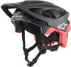 Alpinestars Enduro MTB-Helm Vector Pro Atom S Black/Red Matt Schwarz, Bike