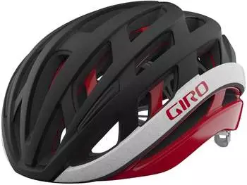 Giro Helios Spherical (Matte Black/Red)