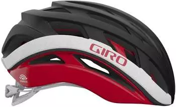 Giro Helios Spherical (Matte Black/Red) – Optimale Belüftung für maximalen Komfort
