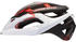 Cratoni C-Hawk weiß-schwarz-rot gummiert
