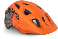 Met 3HM117CE00UNOR2, Met Eldar Junior Mtb Helmet Orange Kinder Glossy Neon...