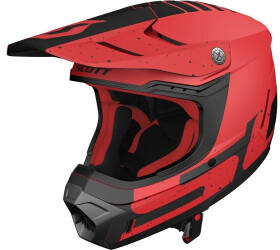 Scott 350 EVO Plus Team ECE Helmet red/black