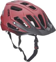 Uvex 41002605731511, uvex Quatro cc Fahrradhelm (52-57 cm, 03 red/black matt)