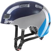 Uvex 41098005701510, uvex HLMT 4 Kinder-Fahrradhelm (51-55 cm, 10 deep space/blue