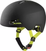 Alpina A974324003306, Alpina Hackney Fahrradhelm (47-51 cm, 33 black/neon yellow