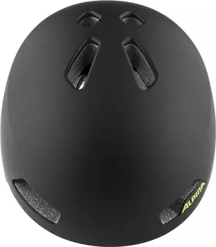 Alpina Sports Hackney helmet Kid's black/neon yellow matt – Alpina Sports Hackney helmet Kid"s black/neon yellow matt: Sicherheit und Stil vereint