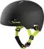 helmet Kid's black/neon yellow matt