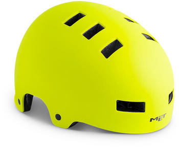 MET Zone helmet Fluo Yellow Matt