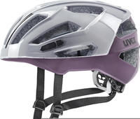Uvex DIS4100440617, Uvex Gravel X Helmet Silber 56-61 cm Rhino / Plum