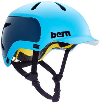 Bern Watts 2.0 Bike Helmet Matte Ocean Blue