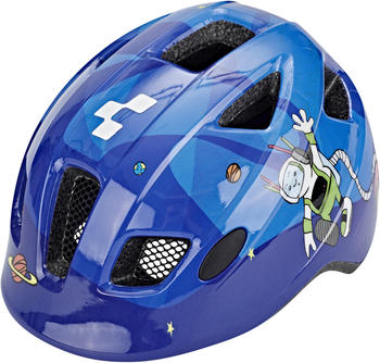 Cube Pebble Helmet Juniors blue universe