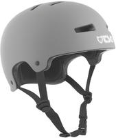 TSG Evolution Solid Clolor Skatehelm Satin Coal (L/XL) grau