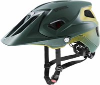 Uvex S4104710115, Uvex Quatro Integrale Tocsen Mtb Helmet Gr&uuml;n M Forest / Mustard