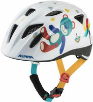 Alpina A9711113, Jugend Fahrradhelm Alpina Ximo Helmgr&ouml;&szlig;e:47-51cm white bear gloss