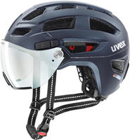 Uvex S4129770317, Fahrradhelm Uvex Finale Visor V 2026 Helmgr&ouml;&szlig;e: 56-61cm Blau